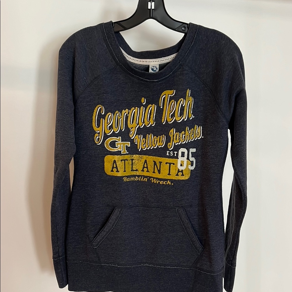 Georgia Tech Women's Navy Sweatshirt